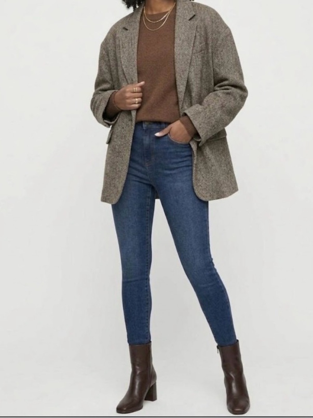 PISTOLA Aline High Rise Skinny Ankle Jeans Size 29 Medium Wash Stretch Denim EUC